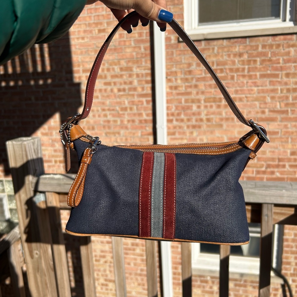 Y2K Denim Coach Satchel